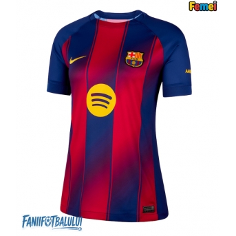 Barcelona Tricou Fotbal Replică 2025-26 Femei Acasa